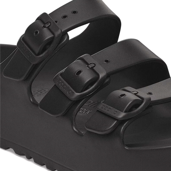Birkenstock Florida Flex Platform Sandaler, Sort